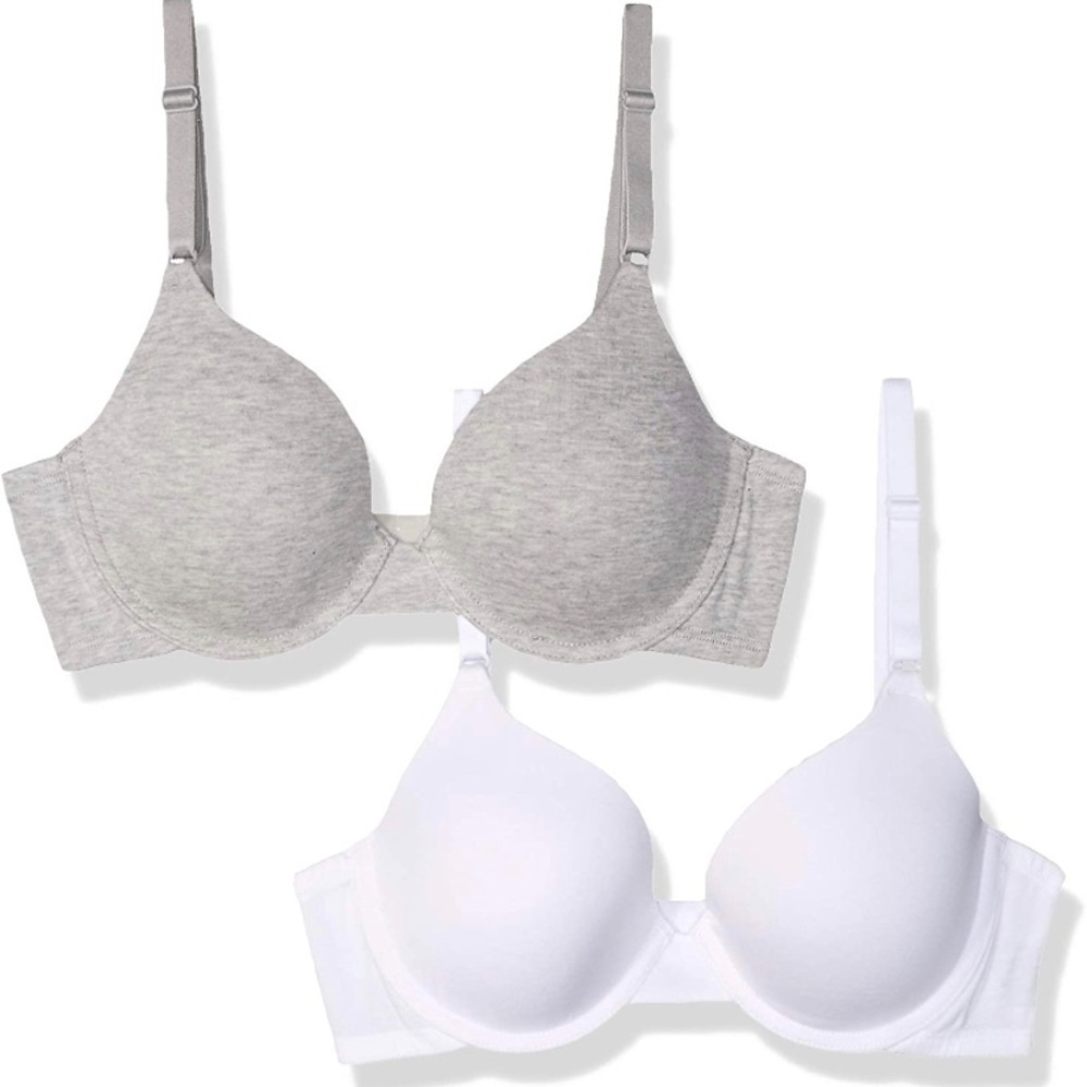2 pack Fruit of the Loom T-shirt bra NWOT